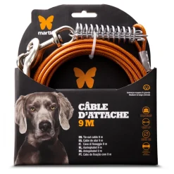 Martin Sellier - Câble d'attache pour chien - 5mm x 9m