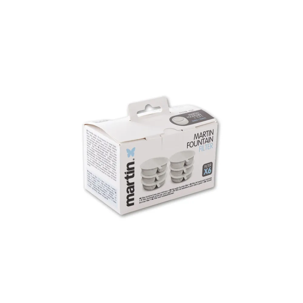 Martin Sellier Gamelles Et Autres Accessoires | - Filtres à triple action, compatibles fontaine Martin - x6