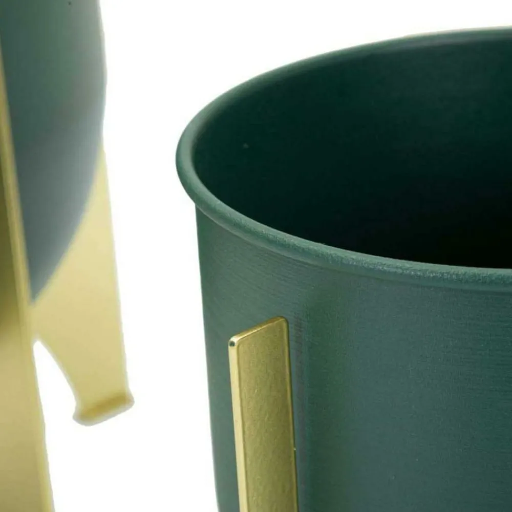 Mauro Ferretti - Set de 2 cache-pots en métal coloré grent shet New