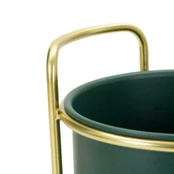 Mauro Ferretti Cache-Pots Et Bacs D'Intérieur | - Set de 2 cache-pots en métal coloré grent slim
