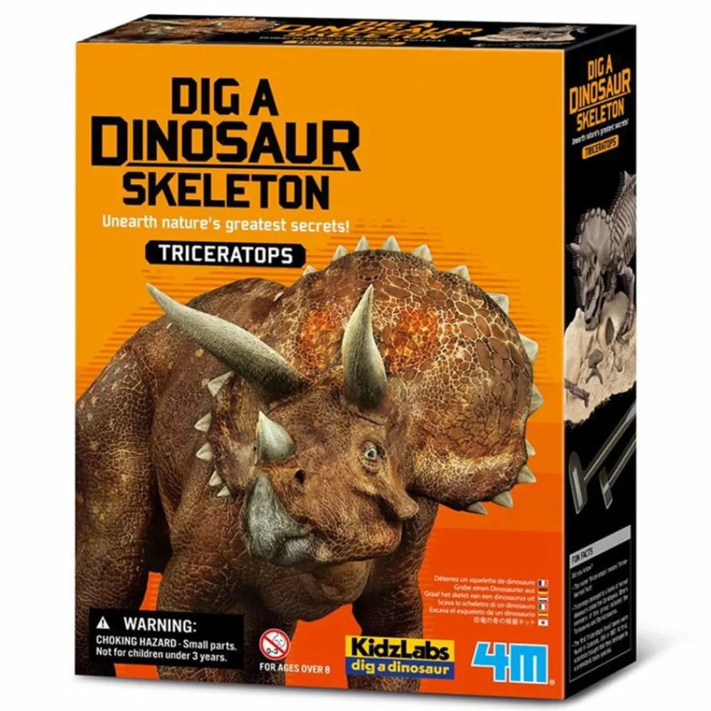4m - Coffret découverte de la science - déterre ton triceratops Hot