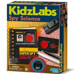 4m Enfants | - Coffret découverte de la science de l'espionnage - kit de l'espion
