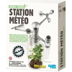 4m Enfants | - Coffret découverte de la science - station météo multifonctions