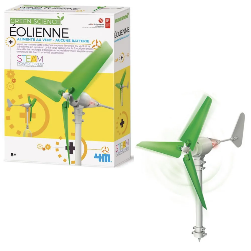 4m - Eolienne à construire soi-même - découverte de la science Outlet