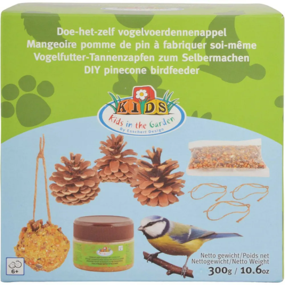 Mes Courses En Vrac Oiseaux Du Jardin | - Diy - mangeoire pomme de pin à fabriquer