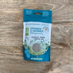Mes Courses En Vrac - Graines à germer- alfalfa / radis / fenouil bio