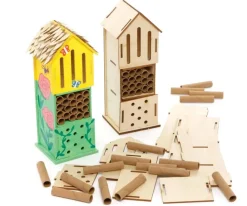 Mes Courses En Vrac - Kit à construire : 2 hôtels à insectes en bois