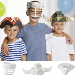 Mes Courses En Vrac Enfants | - Kit de déguisement pour enfant en carton - chapeaux