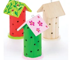 Mes Courses En Vrac - Kit de 2 maisonnettes pour coccinelles en bois à personnaliser Hot
