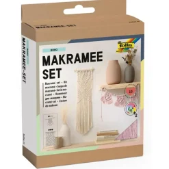 Mes Courses En Vrac Décoration Créative | - Kit macramé boho pour créer 2 décorations
