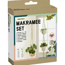 Mes Courses En Vrac Décoration Créative | - Kit macramé pour créer 2 suspensions pour plantes