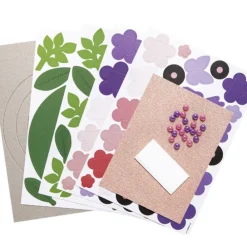 Mes Courses En Vrac - Kit pour 3 couronnes de fleurs en papier Clearance
