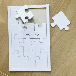 Mes Courses En Vrac - Puzzle vierge à personnaliser - 12 pièces Best