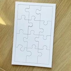 Mes Courses En Vrac - Puzzle vierge à personnaliser - 12 pièces Best