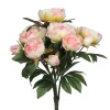 MICA Fleurs Et Plantes Artificielles | - Bouquet pivoines mila, rose clair 55 cm