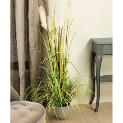 MICA - Herbe panache foxtail en pot, vert H. 120 cm Best
