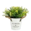 MICA - Plante artificielle romarin, coloris vert - H.20xD.15cm Clearance