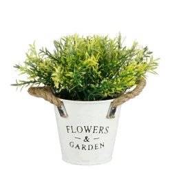 MICA - Plante artificielle romarin, coloris vert - H.20xD.15cm Clearance