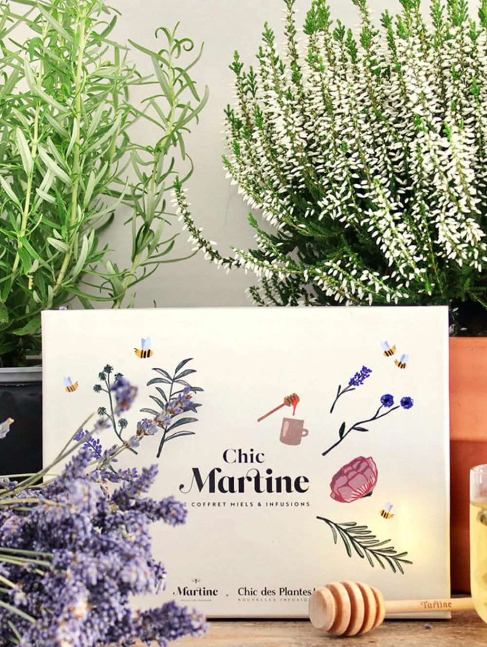 Miel Martine - Coffret infusions – miels «chic martine» Clearance