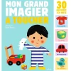 Milan Librairie Et Papeterie | - Livre Mon grand imagier à toucher : 30 matières, 150 mots