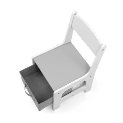 Milly Mally - Ensemble table et chaises - sven - blanc Hot