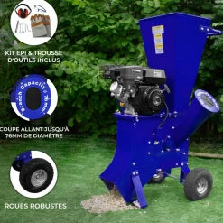 Monstershop - Déchiqueteuse de bois 7cv Outlet