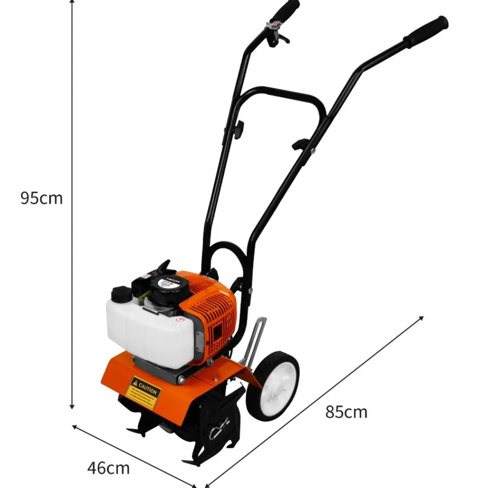 Monstershop Scarificateurs Et Motoculteurs | - Motoculteur à essence 52cc t-mech
