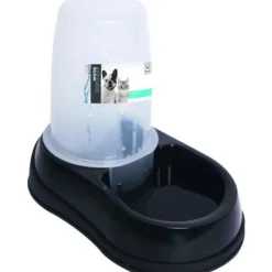 M Pets Gamelles Et Autres Accessoires | - Mpets distributeur d'eau water dispenser - pour chat et chien - 1500ml - noir