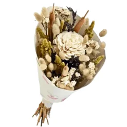 Naturalys Bouquets De Fleurs | - Bouquet de fleurs séchées grand format champagne 50 cm