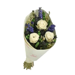 Naturalys Bouquets De Fleurs | - Bouquet de fleurs séchées dinky pink 50 cm