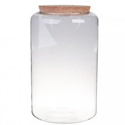 Naturalys - Terrarium verre déco avec bouchon mia 19x30 Online