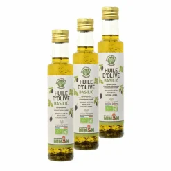 Naturellement Ninon - Huile d'olive extra vierge basilic bio - Online