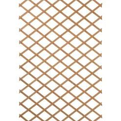 Nature - Treillis de jardin 100 x 300 cm bois marron Clearance