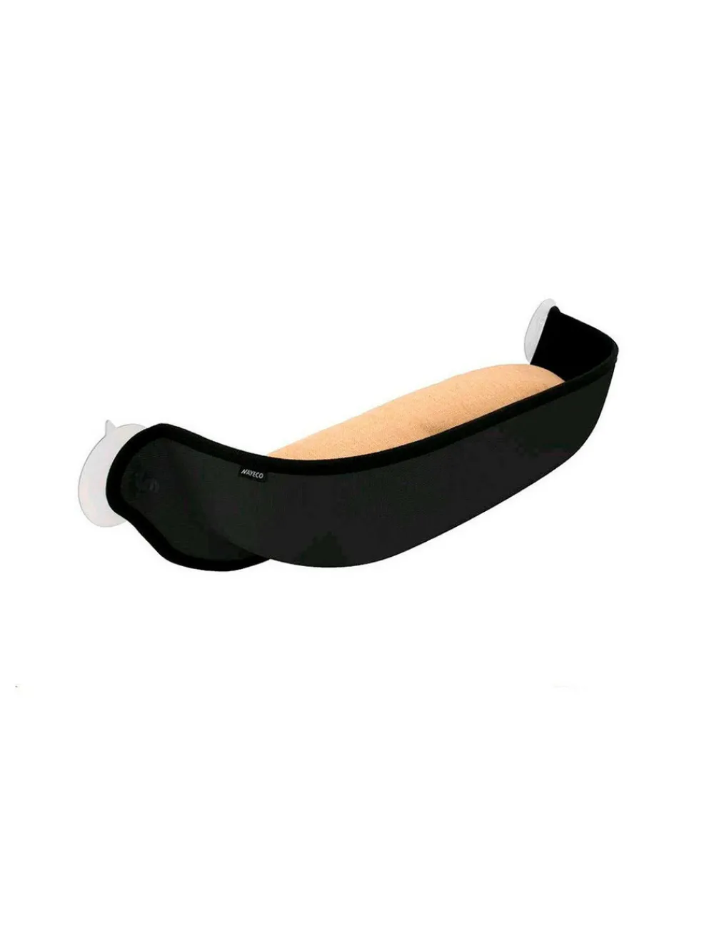 Nayeco Paniers, Transports Et Chatières | - Panier chat avec ventouses pour fenêtre couleur noir 65x18x25cm