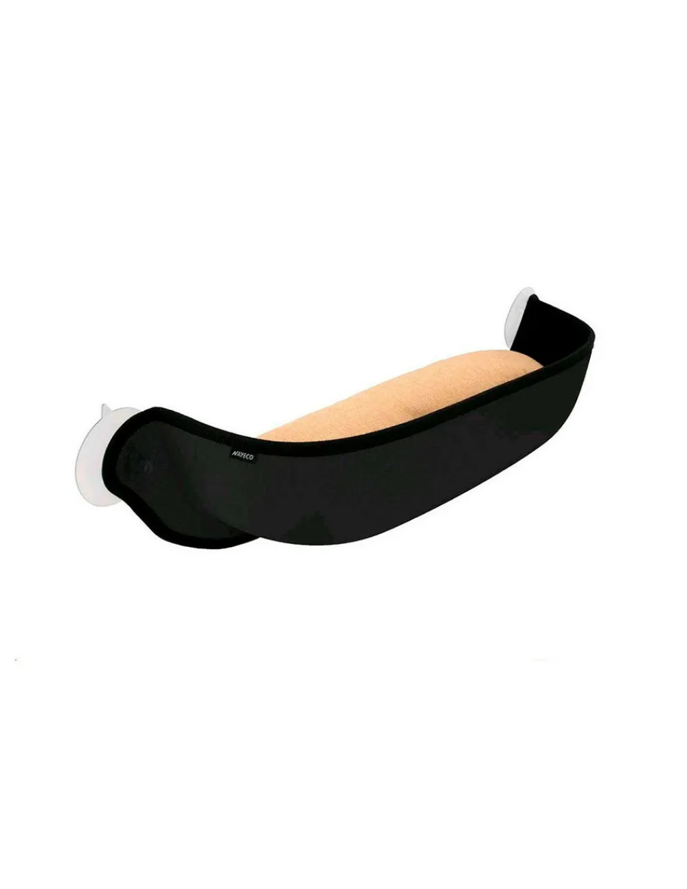Nayeco Paniers, Transports Et Chatières | - Panier chat avec ventouses pour fenêtre couleur noir 65x18x25cm
