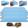 Neo Solvo - Lot de 4 - tapis pour cochon d'inde et lapin en polaire 70 x 35 cm - polaire absorbant, lavable en machine, economique Sale