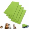 Neo Solvo Hygiène Et Soins | - Lot de 4 - tapis pour cochon d'inde et lapin en polaire 105 x 70 cm - polaire absorbant, lavable en machine, economique