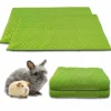 Neo Solvo Hygiène Et Soins | - Lot de 2 - tapis qui remplace la litière pour cochon d'inde et lapin - absorbant, imperméable, passe en machine 120 x 60 cm