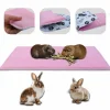 Neo Solvo Hygiène Et Soins | - Tapis pour cochon d'inde et lapin en polaire - 70 x 35 cm - polaire absorbant, lavable en machine, economique et ecologique
