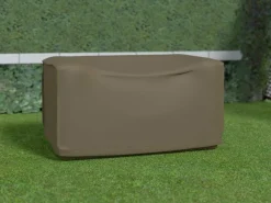 Nortene Entretien Du Mobilier | - Housse de protection pour canapé 2 places covertop - taupe - 140 x 85 x 70 cm