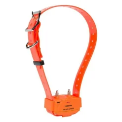 Num'axes - Numaxes - collier seul - canicom - avec plasturgie orange et sangle orange fluo Hot