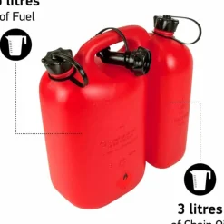 Oregon - Bidon double essence/huile 5 l et 3 l Hot