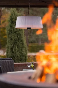 OutTrade Chauffage D’Extérieur | - Chauffage Sunred Artix suspendu blanc 1800