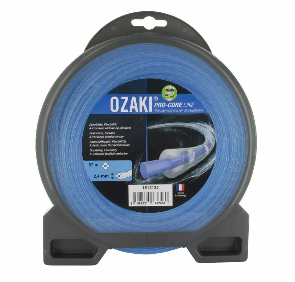 Ozaki - Coque fil nylon pro-core line. Co-extrudé longueur: 87 m, ø: 2,40mm Outlet