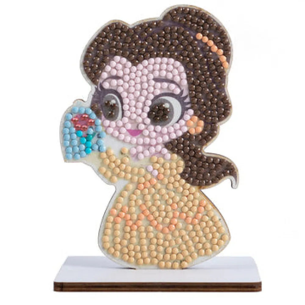Oz International Décoration Créative | - Kit de diamant pour figurine belle en bois de 15 cm
