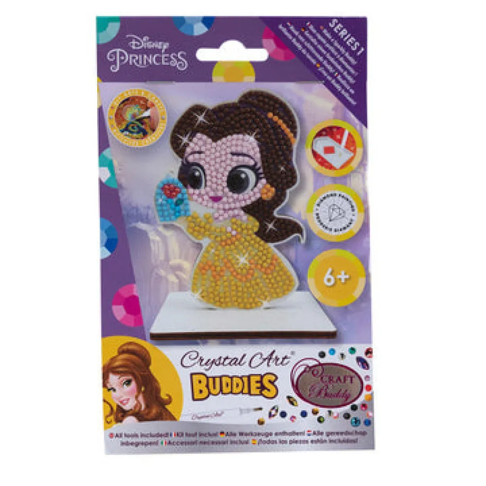 Oz International Décoration Créative | - Kit de diamant pour figurine belle en bois de 15 cm