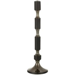 Paris Prix Bougies, Senteurs Et Bien-Être | - Bougeoir design en aluminium "leo" 44cm noir & or