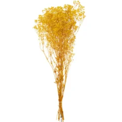 Paris Prix - Bouquet de fleurs artificielles "gypsophile" 81cm ocre Sale