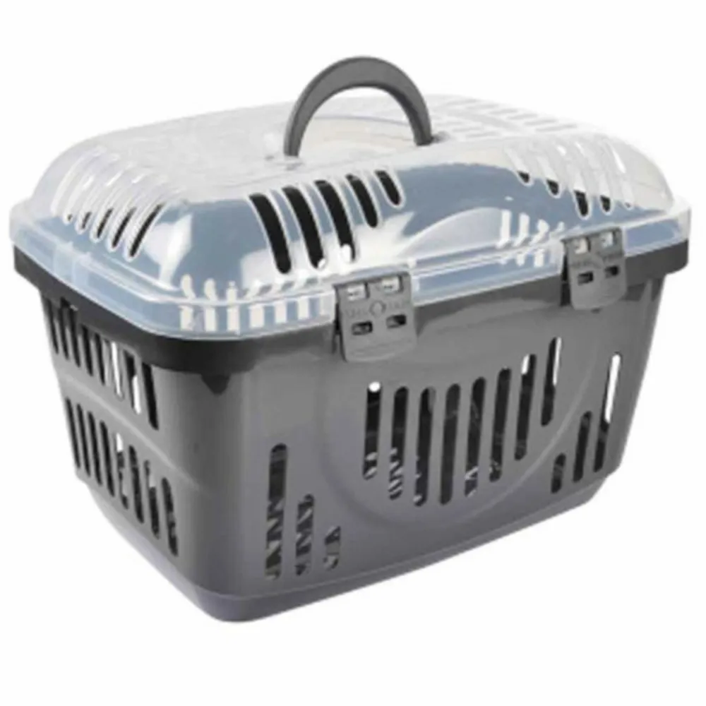 Paris Prix - Caisse de transport "chien & chat" 49cm anthracite Best
