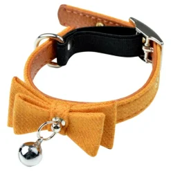 Paris Prix Colliers Et Laisses Pour Chats | - Collier pour chat "anti etranglement" 27cm moutarde